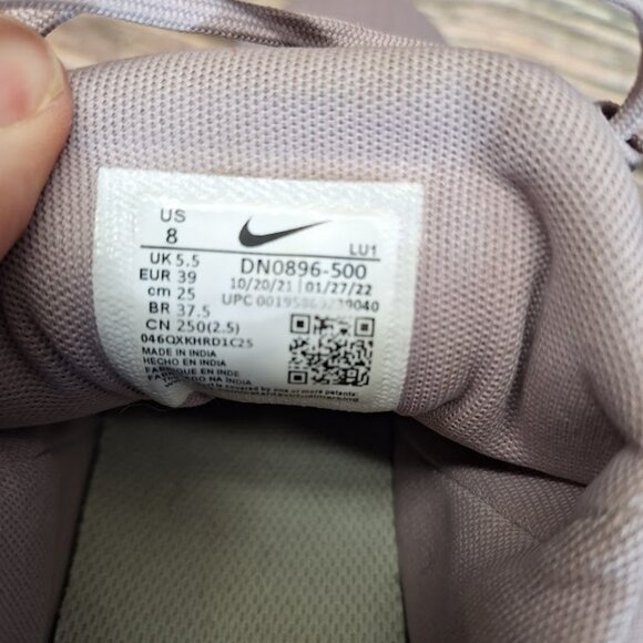 Nike Air Max Bella TR 5 Womens Size 8 Ash Plum - Picture 7 of 7